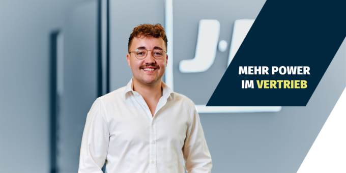 Neu im Team: Noah Titkemeier verstärkt den Vertrieb
