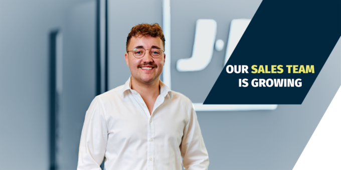 New to the team: Noah Titkemeier strengthens our Sales department