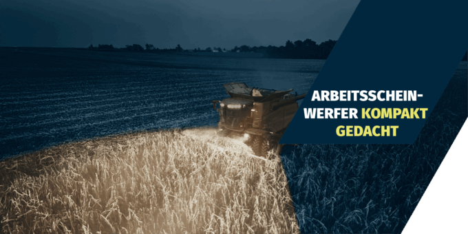Kompakte Arbeitsscheinwerfer