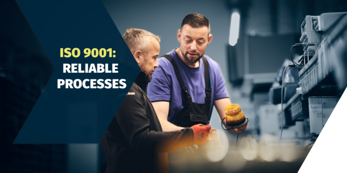 ISO 9001: Reliable processes behind the scenes