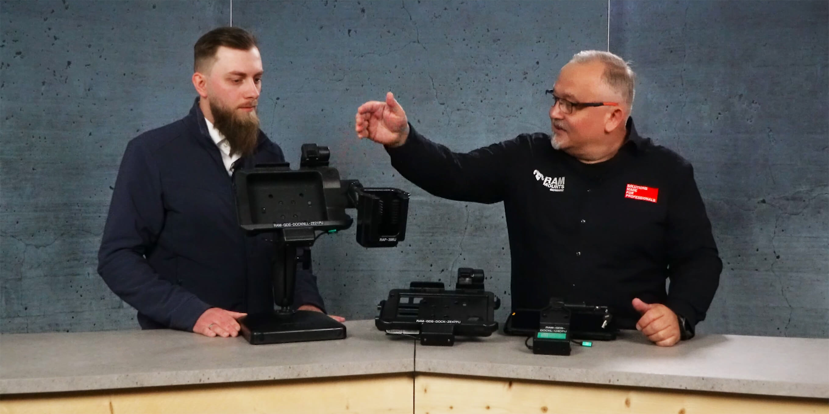 Auto-ID with RAM Mounts: GDS, IntelliSkin and more